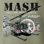 MASH Bell H-13 Helicopter T-Shirt