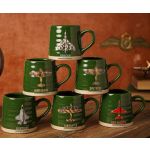 RAF Lancaster Potters Mug - Green