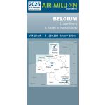 Air Million Belgium 1:250,000 VFR Chart - 2026