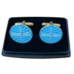 Pan Am Logo Cufflinks