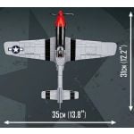 Top Gun P-51D Mustang Brick Model Kit