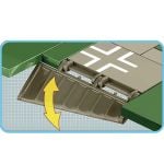 Messerschmitt Me 262A Brick Model Kit