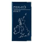Pooleys Pilots Diary 2027 in Blue