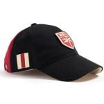 Red Canoe Bell Helicopter  Baseball Cap - Black