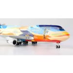 Singapore Airlines B747-400 9V-SPL "Tropical" Livery - Diecast Model - 1/200 Scale