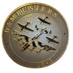 Dambusters 1943 Embossed Tin Plaque