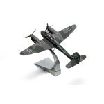 Messerschmitt Me 410A-1 U5+FE, Lt. Rudolf Abrahamczik Diecast Scale Model - 1/72