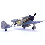 Focke-Wulf Fw 190A R2 Yellow 17 12.(Sturm) JG 3 Barth 1944 Diecast - 1/72