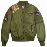 Top Gun Flying Tigers Bomber Jacket