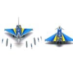 Eurofighter EF-2000 Typhoon Luftwaffe TAKTLWG 73, 60th Anniversary 2019 Diecast - 1/72