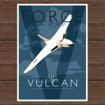 The Vulcan Force A3 Poster by Peter McDermott