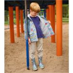 Airplanes Designer Shiny Wellies by Hatley