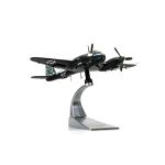 Messerschmitt Me 410A-1 U5+FE, Lt. Rudolf Abrahamczik Diecast Scale Model - 1/72