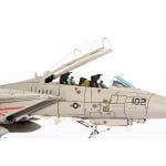 F-14A Tomcat U.S. NAVY VF-41 Black Aces, USS Nimitz, Gulf Of Sidra 1981 Diecast - 1/72