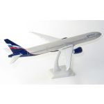 Boeing 777-300ER Aeroflot Plastic Model - Scale 1:200