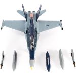 F/A-18E Hornet U.S. Navy VFA-34 Blue Blasters, The Last Cruise 2018 Diecast - 1/72