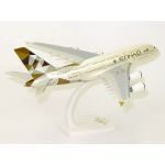 Etihad Airbus A380 Plastic Model - Scale 1:250