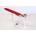 Braniff Boeing 727-200 Red Plastic Model - 1/200
