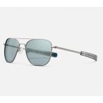 AVIATOR - SATIN GUNMETAL & BLUE HYDRO