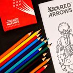 Red Arrows Coloured Pencils - Pack of 12