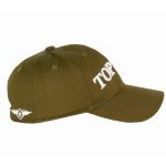 Top Gun Plain Logo Baseball Cap in Olive