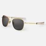 AVIATOR - 23K GOLD & AMERICAN GRAY