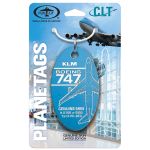 KLM Boeing 747 - PH-BFD - PlaneTag - Blue