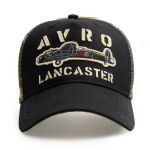 Red Canoe Avro Lancaster Mesh Back Baseball Cap - Black