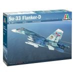 Italeri Su-33 Sea Flanker–D 1:72 Plastic Kit