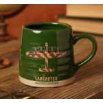 RAF Lancaster Potters Mug - Green