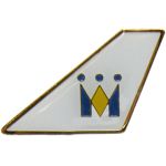 Monarch Airlines Tail Pin Badge