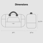 Flight Gear Dual Headset Duffel Bag