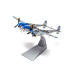 Lockheed P-38J Lightning 'Virginia Marie' Diecast Model - Scale 1:72