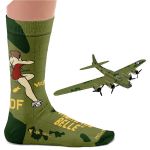 B-17 Memphis Belle 25th Mission Socks