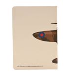 Spitfire A5 Lined Hardback Notebook