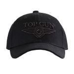Top Gun 3D Logo Baseball Cap in Black