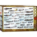 EuroGraphics World War II Aircraft Jigsaw (1000 pieces)