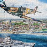 Portsmouth Flypast Jigsaw Puzzle (1000 pieces)