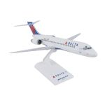 Skymarks Delta Airlines B717 New Livery Plastic Model - N989AT - Scale 1:130