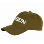 Top Gun Plain Logo Baseball Cap in Olive