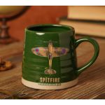 RAF Spitfire Potters Mug - Green