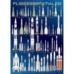 EuroGraphics International Space Rockets Jigsaw (1000 pieces)