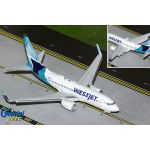 Gemini Jets Westjet Boeing 737-700W Flaps Down Diecast - C-GWJO - 1/200