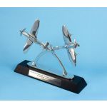 Spitfire & Hurricane Tribute Metal Desk Model