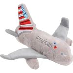 American Airlines Plush Airplane Toy