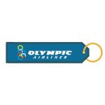 Olympic Airlines Embroidered Keyring