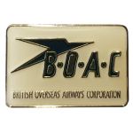 BOAC British Overseas Airways Corporation Logo Pin Badge