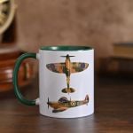RAF Aircraft Tech Mug - Spitfire