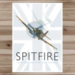 Spitfire A3 Poster by Peter McDermott