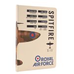Spitfire A5 Lined Hardback Notebook